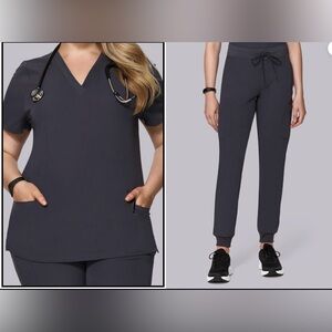 Women's Gray Scrubs XL